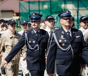 Poświęcenie wozu ratowniczo-gaśniczego we Florynce