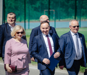 Poświęcenie wozu ratowniczo-gaśniczego we Florynce