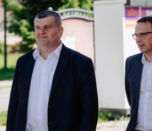 Poświęcenie wozu ratowniczo-gaśniczego we Florynce