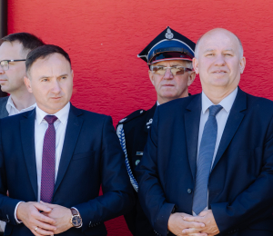 Poświęcenie wozu ratowniczo-gaśniczego we Florynce