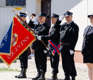 Poświęcenie wozu ratowniczo-gaśniczego we Florynce
