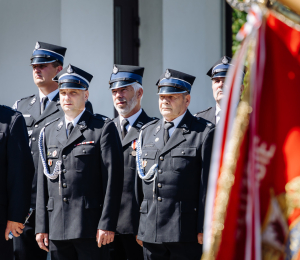 Poświęcenie wozu ratowniczo-gaśniczego we Florynce