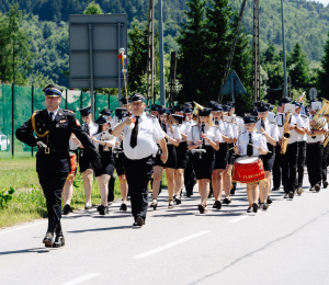 Poświęcenie wozu ratowniczo-gaśniczego we Florynce