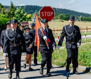 Poświęcenie wozu ratowniczo-gaśniczego we Florynce