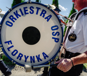 Poświęcenie wozu ratowniczo-gaśniczego we Florynce