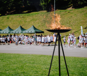 Dzień Olimpijski w Gminie Grybów 2024