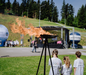Dzień Olimpijski w Gminie Grybów 2024