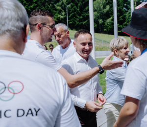 Dzień Olimpijski w Gminie Grybów 2024