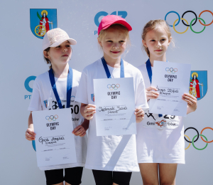 Dzień Olimpijski w Gminie Grybów 2024