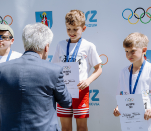 Dzień Olimpijski w Gminie Grybów 2024