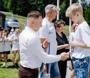 Dzień Olimpijski w Gminie Grybów 2024