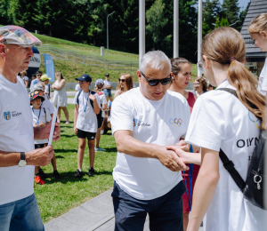 Dzień Olimpijski w Gminie Grybów 2024