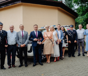 OSP Siołkowa ma nowy samochód  rozpoznawczo – ratowniczy.