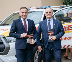 OSP Siołkowa ma nowy samochód  rozpoznawczo – ratowniczy.