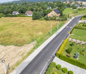 Przebudowa i rozbudowa drogi w m. Cieniawa zakończona