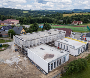 Fotorelacja z budowy przedszkola w miejscowości Florynka