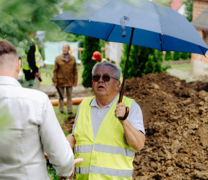 Rozbudowa sieci kanalizacyjnej w miejscowościach Krużlowa Wyżna i Stara Wieś na ukończeniu