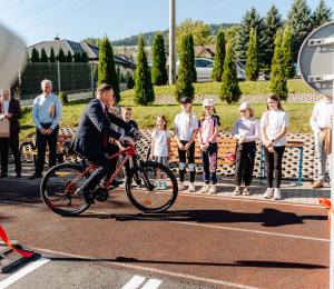 Otwarcie trzeciego Miasteczka Rowerowego w Gminie Grybów!