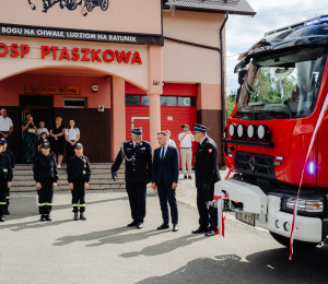 95 lat OSP w Ptaszkowej – poświęcenie nowego samochodu bojowego