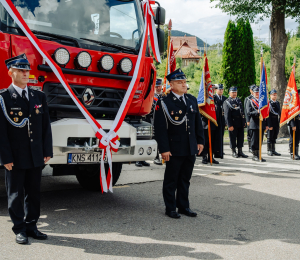 95 lat OSP w Ptaszkowej – poświęcenie nowego samochodu bojowego