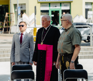 Uroczyste obchody Święta Wojska Polskiego w Grybowie