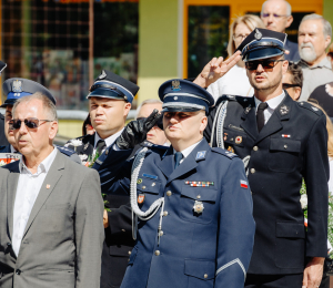 Uroczyste obchody Święta Wojska Polskiego w Grybowie