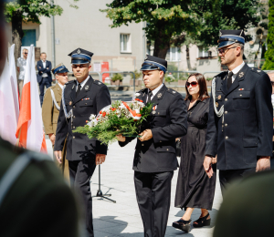 Uroczyste obchody Święta Wojska Polskiego w Grybowie
