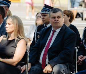 Uroczyste obchody Święta Wojska Polskiego w Grybowie