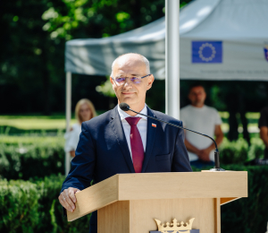 Uroczyste obchody Święta Wojska Polskiego w Grybowie