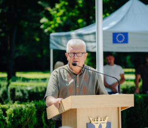 Uroczyste obchody Święta Wojska Polskiego w Grybowie