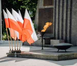 Uroczyste obchody Święta Wojska Polskiego w Grybowie