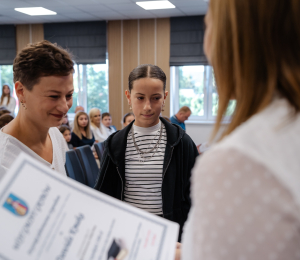 Najzdolniejsi uczniowie otrzymali stypendia Wójta Gminy Grybów