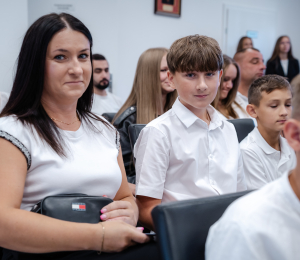 Najzdolniejsi uczniowie otrzymali stypendia Wójta Gminy Grybów