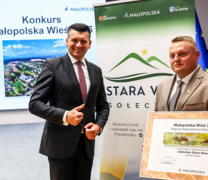 Stara Wieś z Gminy Grybów najlepszą Małopolską Wsią w Sieci!