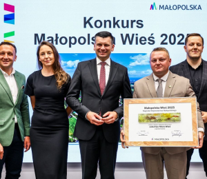 Stara Wieś z Gminy Grybów najlepszą Małopolską Wsią w Sieci!