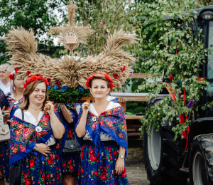 Dożynki Gminne w Kąclowej – święto plonów, które połączyło pokolenia