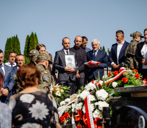 Powrót Bohatera – śp. Stanisław Baran po 86 latach spoczął w rodzinnej ziemi