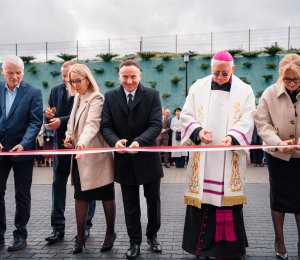 Uroczyste otwarcie nowego budynku Szkoły Podstawowej im. Armii Krajowej w Gródku