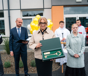 Uroczyste otwarcie nowego budynku Szkoły Podstawowej im. Armii Krajowej w Gródku