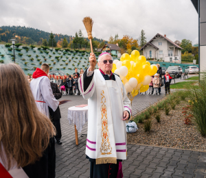 Uroczyste otwarcie nowego budynku Szkoły Podstawowej im. Armii Krajowej w Gródku