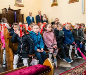 Uroczyste otwarcie nowego budynku Szkoły Podstawowej im. Armii Krajowej w Gródku