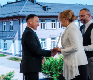 Uroczyste otwarcie nowego budynku Szkoły Podstawowej im. Armii Krajowej w Gródku