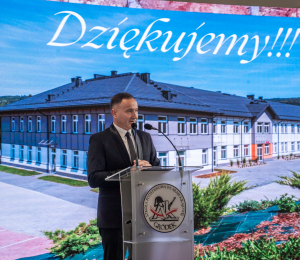 Uroczyste otwarcie nowego budynku Szkoły Podstawowej im. Armii Krajowej w Gródku