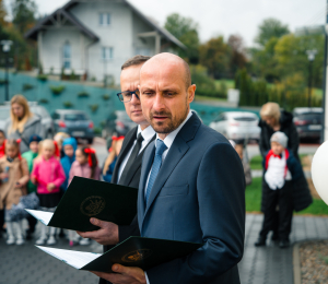 Uroczyste otwarcie nowego budynku Szkoły Podstawowej im. Armii Krajowej w Gródku