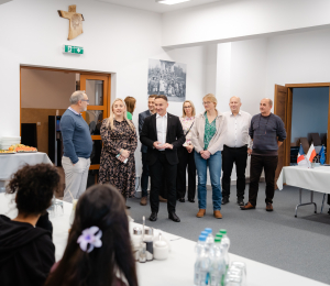 Młodzież z Francji z wizytą w naszej gminie