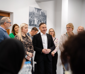 Młodzież z Francji z wizytą w naszej gminie