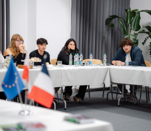 Młodzież z Francji z wizytą w naszej gminie