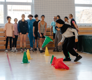 Młodzież z Francji z wizytą w naszej gminie