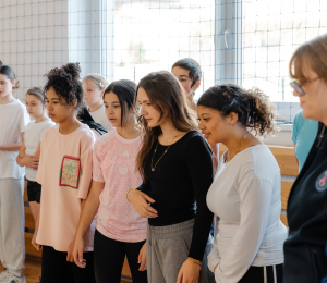 Młodzież z Francji z wizytą w naszej gminie