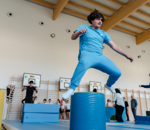 Młodzież z Francji z wizytą w naszej gminie